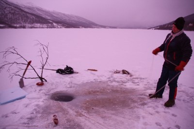 Traditional fishing in the Fjord